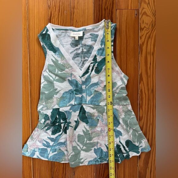 Anthropologie Deletta Floral Peplum Top - Picture 3 of 4